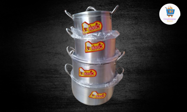 Picasso 4 Sets Of Aluminum Pot (7",8",9",10")