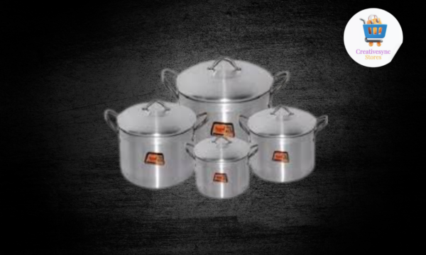 Tower Supreme Set Of Pots - 4 Pcs (18″,20″,24",26″)cm